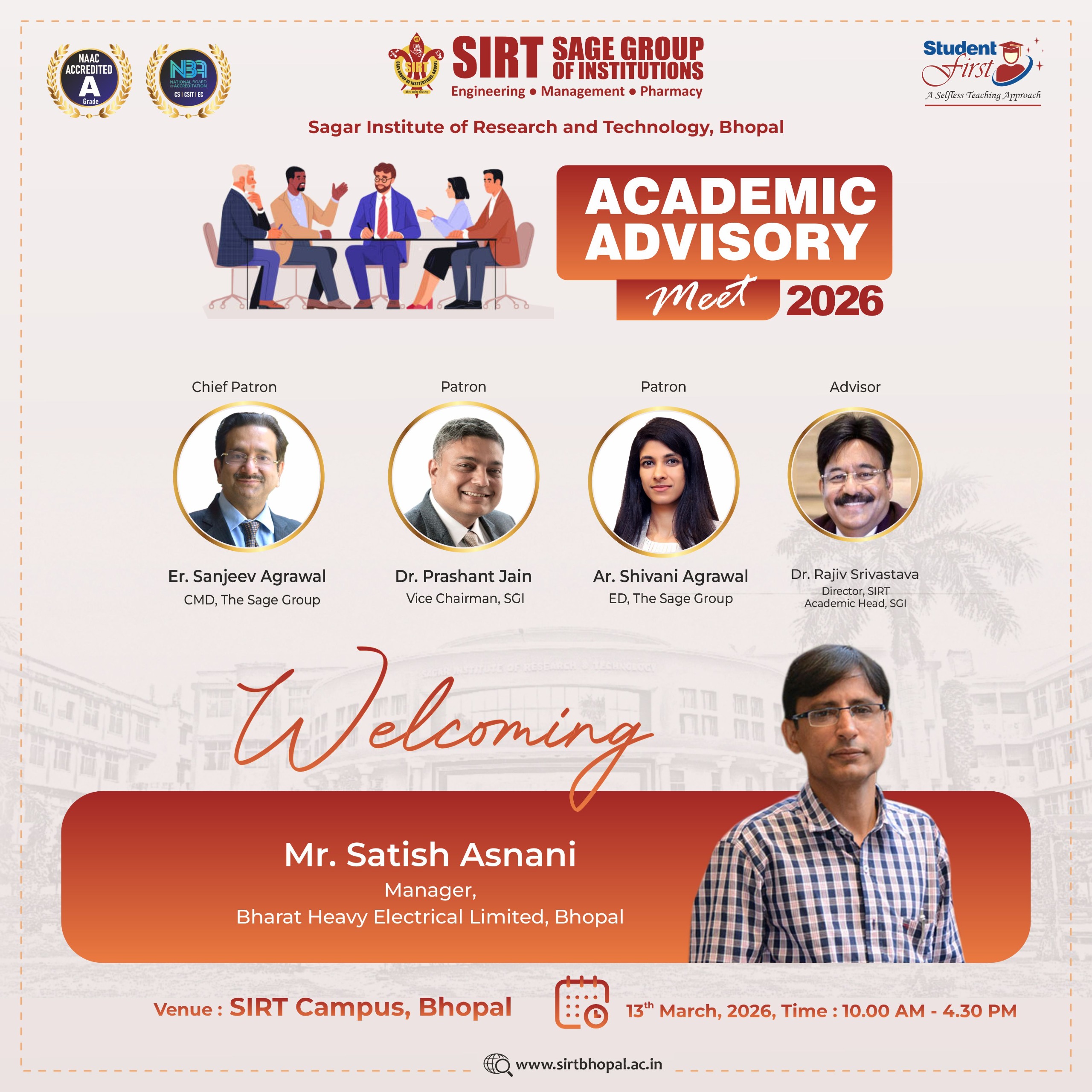 Academic Advisory Meet 2026